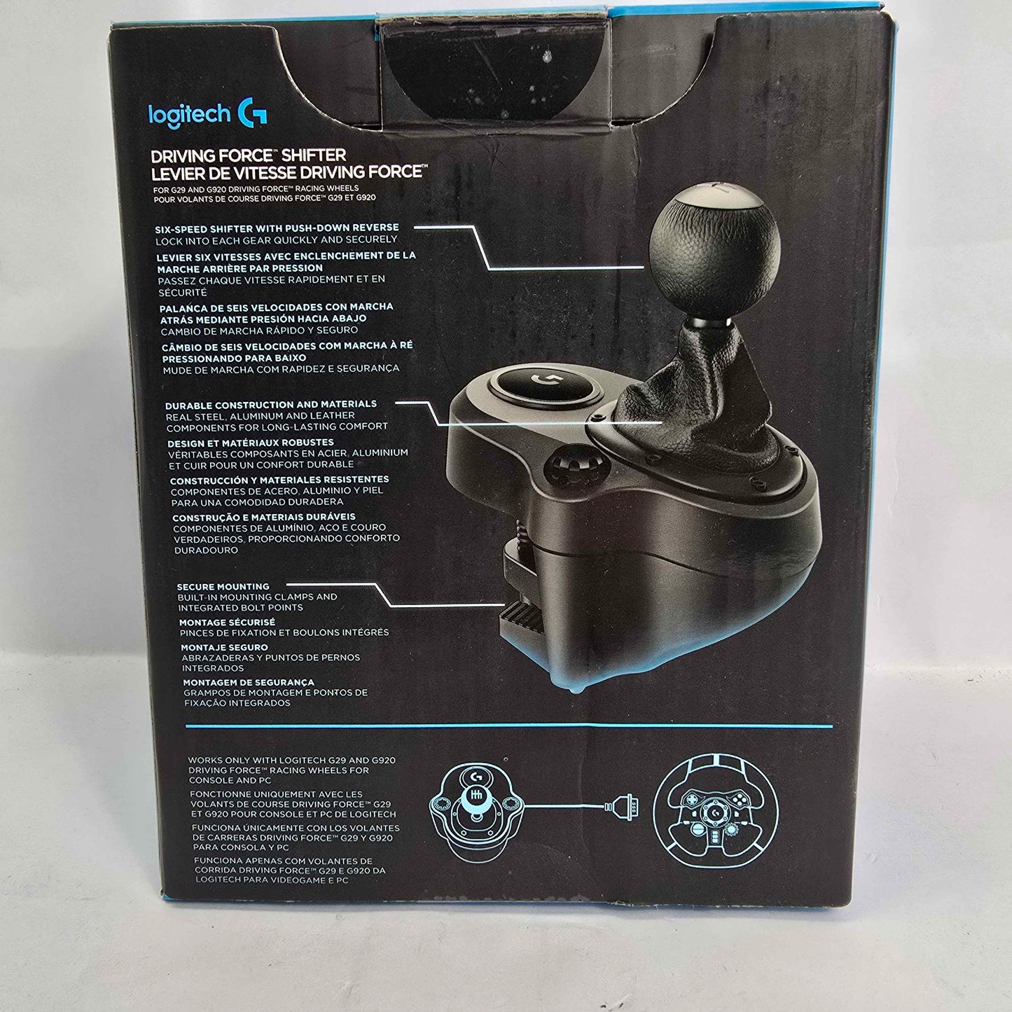 Logitech G923 Game Racing Wheels And Pedals 941-000147