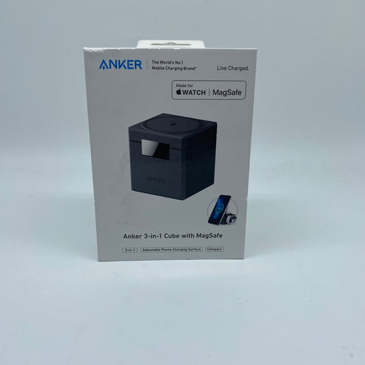 New Anker 3 in 1 Cube with Magsafe 3 in 1 Charger Y1811JA1-1