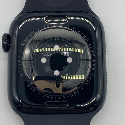GPS Only Apple Watch Series 11 42MM Black Aluminum Black Sport Band MEQU4LW/A