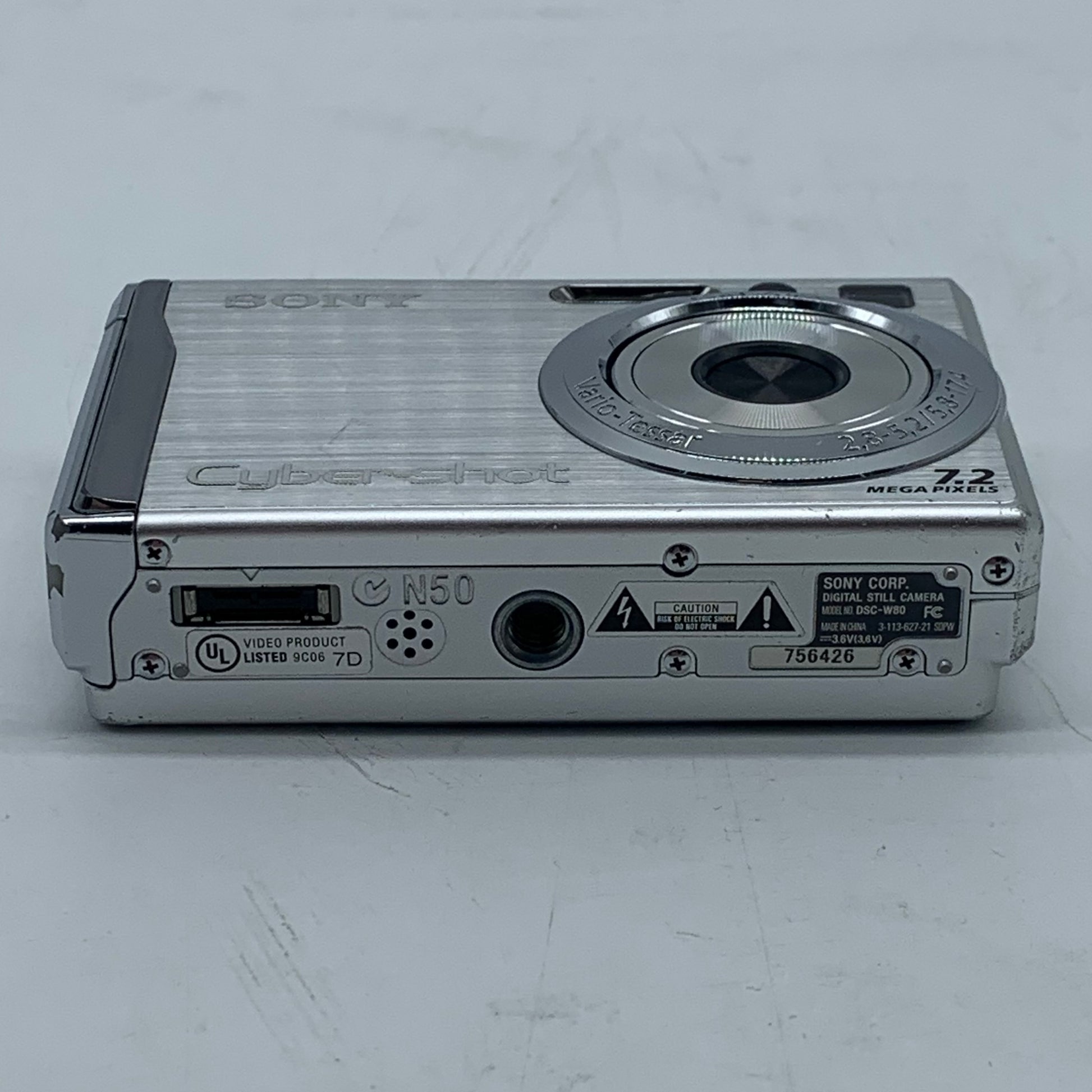 Sony Cyber-Shot DSC-W80 7.2MP Compact Digital Camera