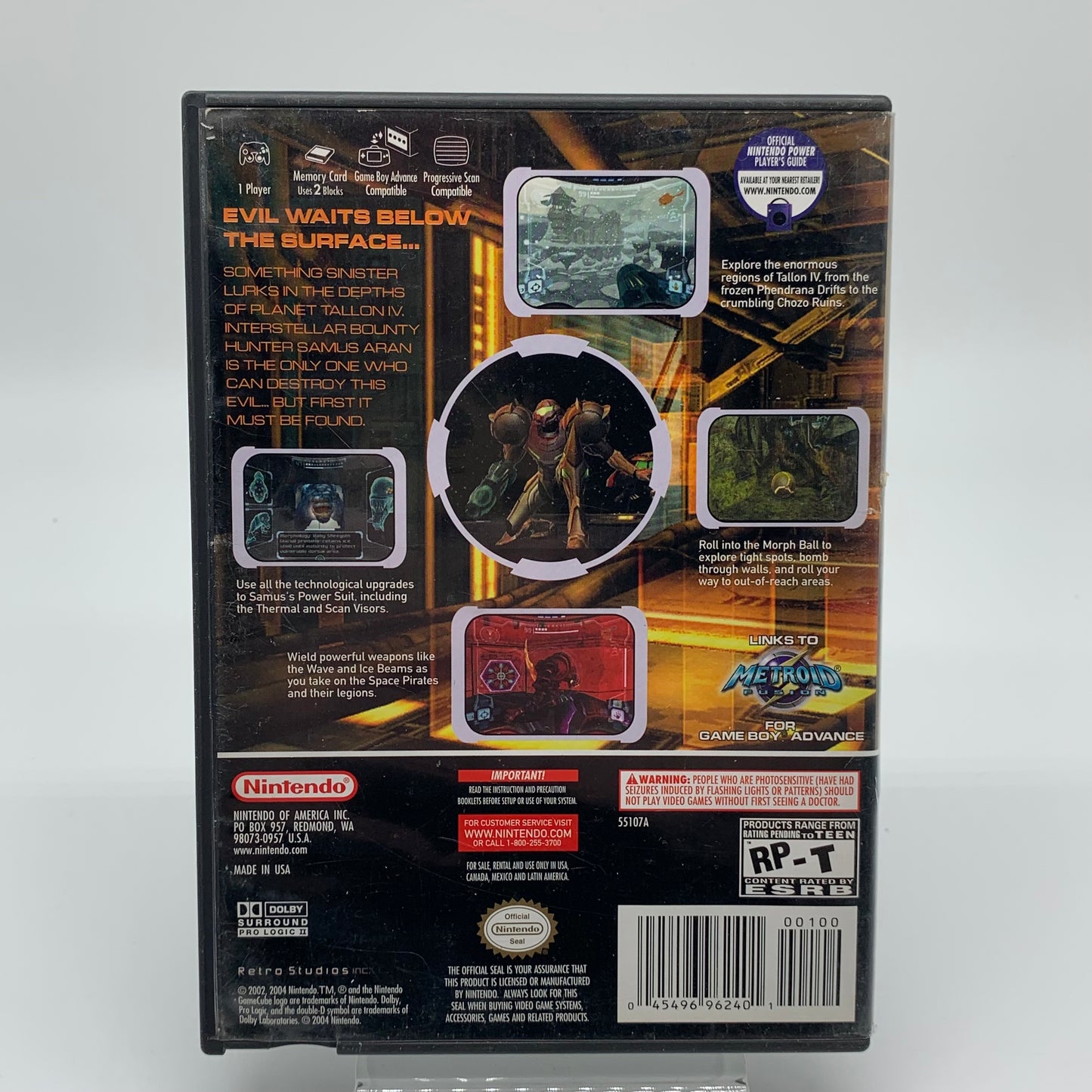 Metroid Prime [Echoes Bonus Disc] (Nintendo GameCube, 2002)