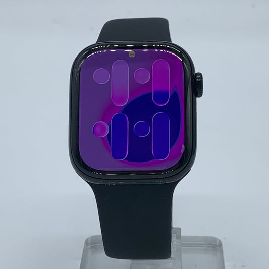GPS Only Apple Watch Series 11 42MM Black Aluminum Black Sport Band MEQU4LW/A