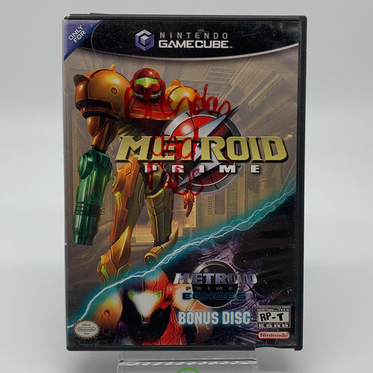 Metroid Prime [Echoes Bonus Disc] (Nintendo GameCube, 2002)