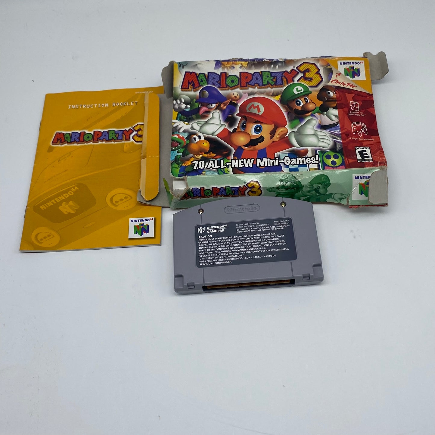 Mario Party 3 Complete (Nintendo 64 N64, 2001)