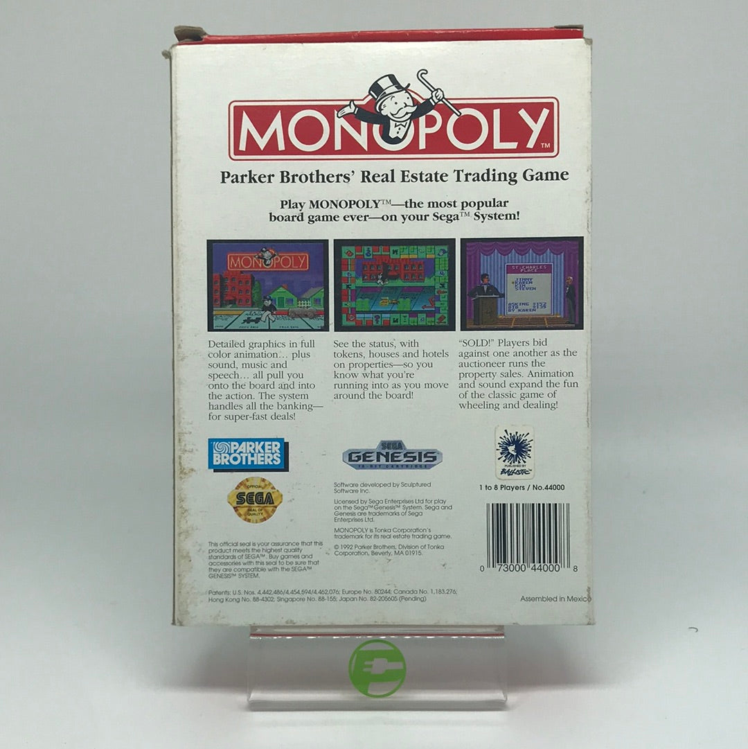 Monopoly (Sega Genesis, 1991)