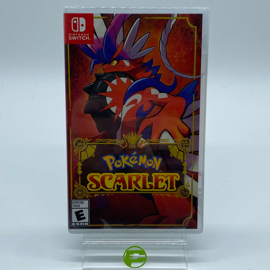 New Pokemon Scarlet (Nintendo Switch, 2022) SEALED