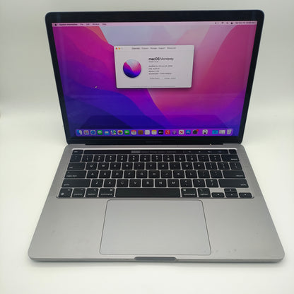 2020 Apple MacBook Pro M1 3.2GHz 8GB RAM 256GB SSD Space Gray A2338