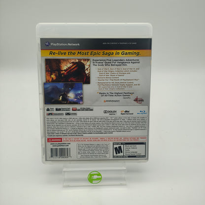 God of War Saga Dual Pack  (Sony PlayStation 3 PS3,  2012)