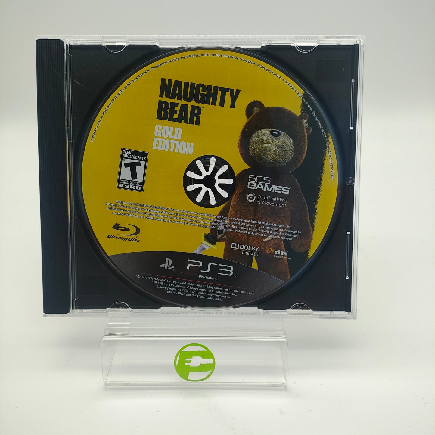 Naughty Bear: Gold Edition  (Sony PlayStation 3 PS3,  2011)