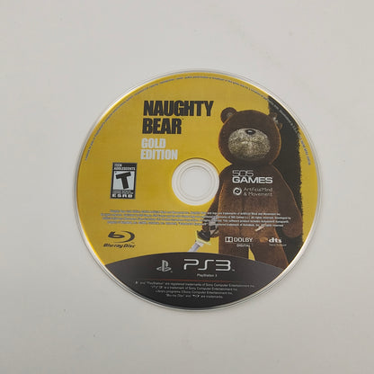 Naughty Bear: Gold Edition  (Sony PlayStation 3 PS3,  2011)