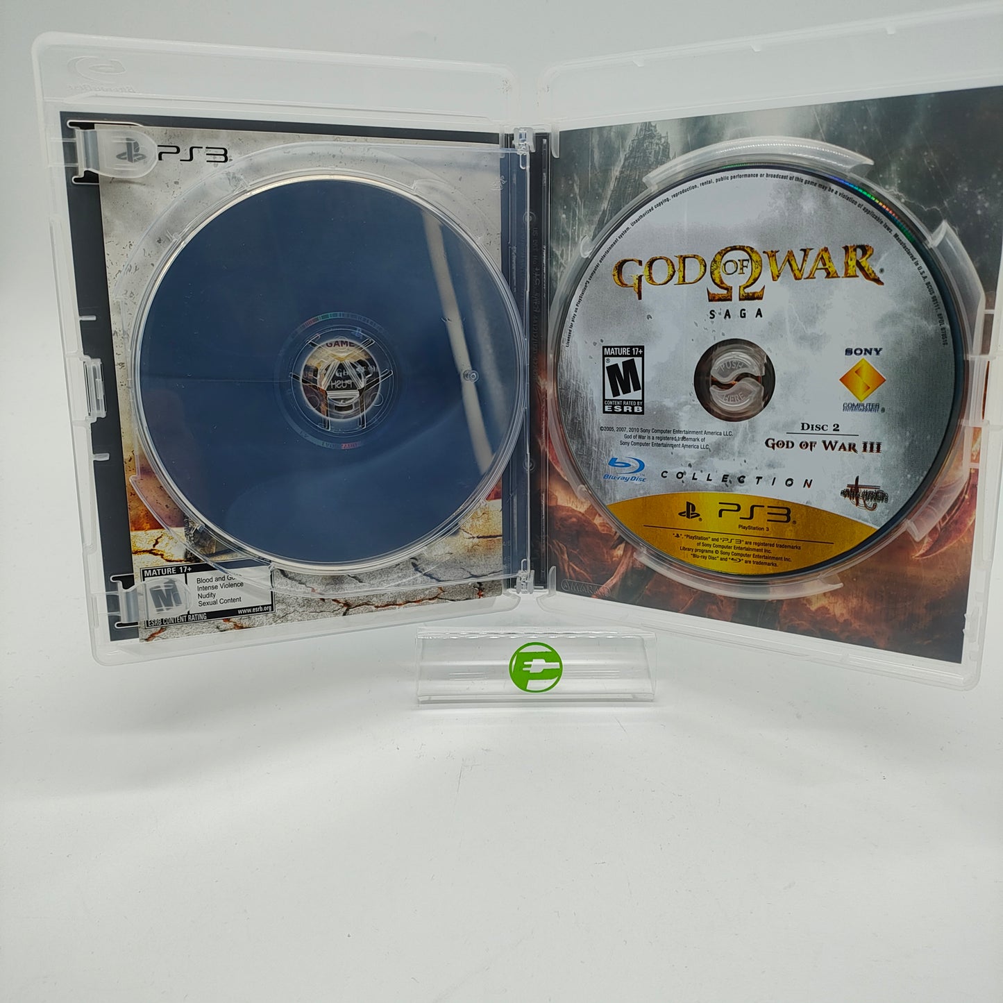 God of War Saga Dual Pack  (Sony PlayStation 3 PS3,  2012)