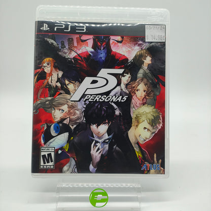 Persona 5  (Sony PlayStation 3 PS3,  2017)